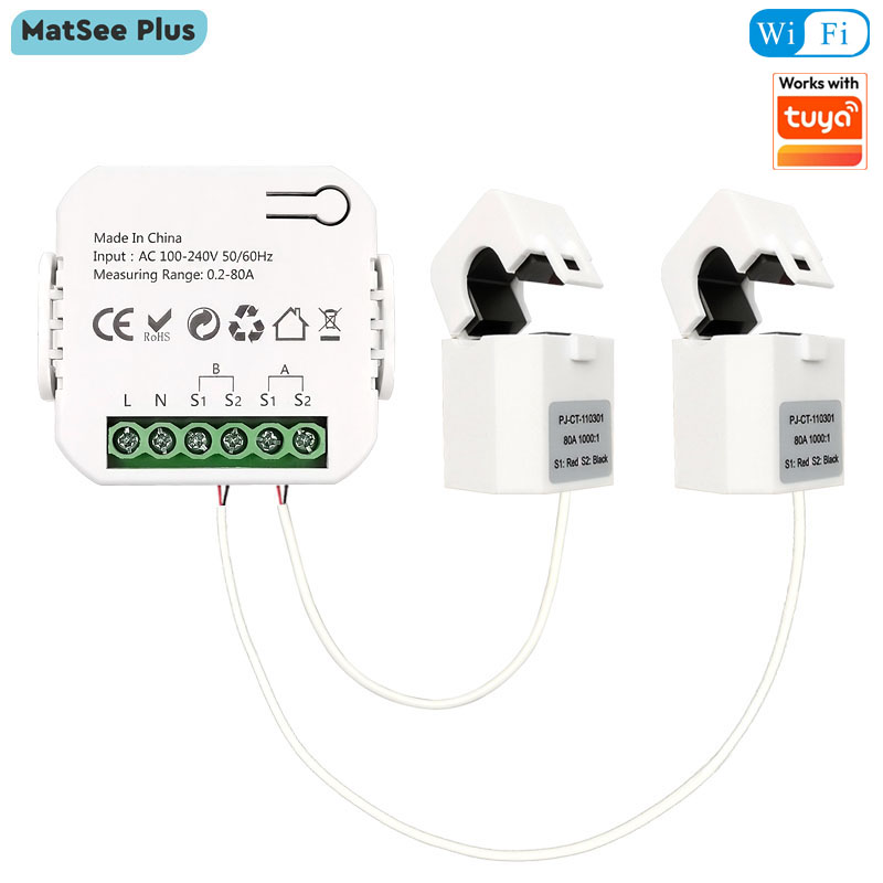 Energy Meter Bidirectional - Medidor de Energia Inteligente WiFi Bidirecional
