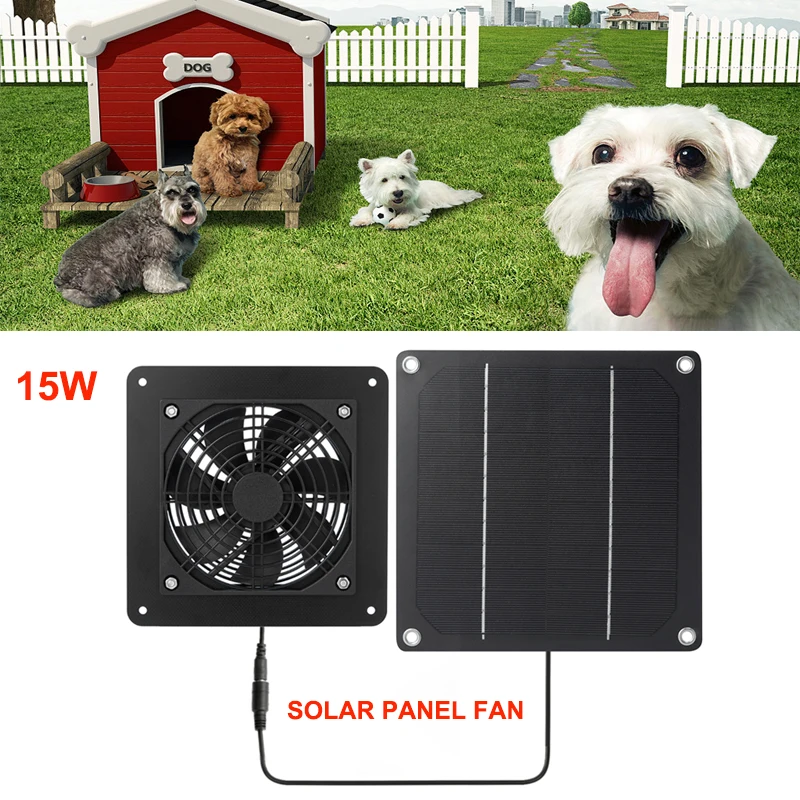 Renewable Energy House - 15w exaustor solar extrator de ar