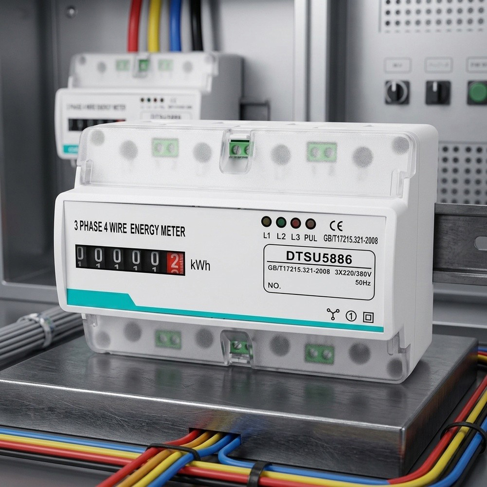Energy Meter Bidirectional - Medidor de Energia Trifásico 4 Fios