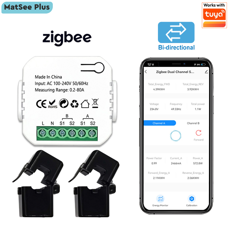 Energy Meter Bidirectional - Medidor de Energia Inteligente ZigBee Bidirecional