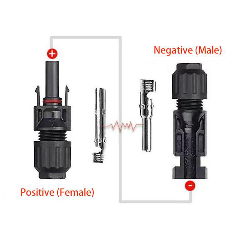 5/10 pares de conectores solar - Solar Cable Mc4 Connector avaliação e preço