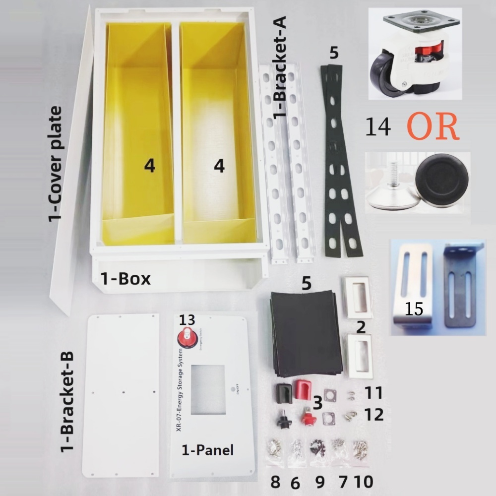 Caixa de Bateria XR07-48V280AH - Renewable Energy House avaliação e preço