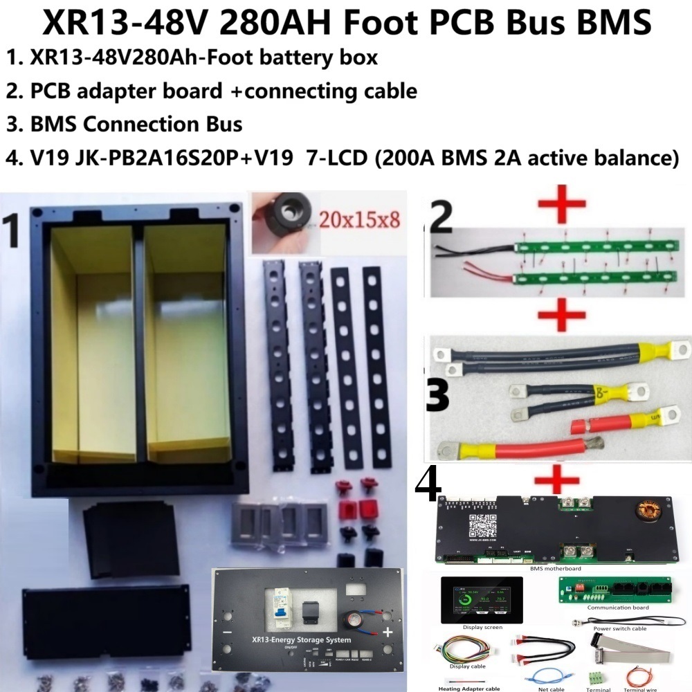 Kit DIY de Caixa de Bateria Li - Renewable Energy House avaliação e preço