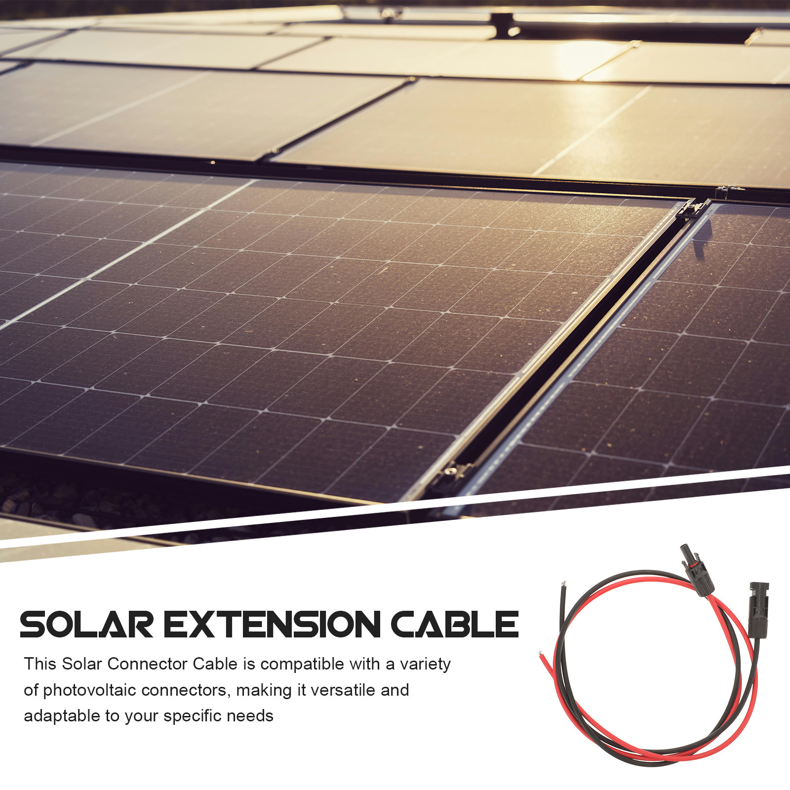 Cabo Conector Solar (2 Peças)  - Solar Cable Mc4 Connector avaliação e preço