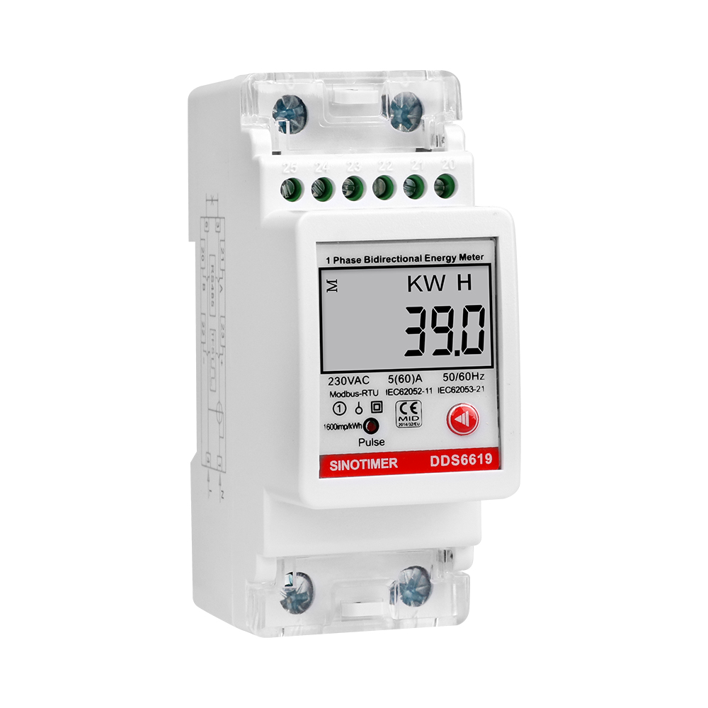 DDS6619-039 AC 230V Medidor de - Energy Meter Bidirectional avaliação e preço